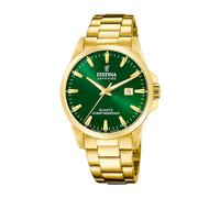 Montre FESTINA pour Homme F20044/5 Swiss Made Boîtier en Acier Inoxydable Doré Bracelet en Acier Inoxydable Doré