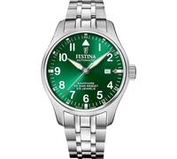 Montre FESTINA pour Homme F20151/B Swiss Made Boîtier en Acier Inoxydable Gris Bracelet en Acier Inoxydable Gris