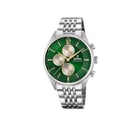 Montre FESTINA pour Homme F20285/9 Timeless Chronograph Boîtier en Acier Inoxydable Gris Bracelet en Acier Inoxydable Gris