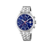 Montre FESTINA pour Homme F20374/2 Timeless Chronograph Boîtier en Acier Inoxydable Gris Bracelet en Acier Inoxydable Gris