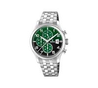 Montre FESTINA pour Homme F20374/7 Timeless Chronograph Boîtier en Acier Inoxydable Gris Bracelet en Acier Inoxydable Gris