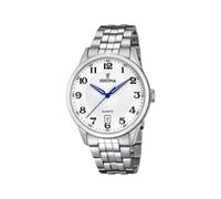 Montre FESTINA pour Homme F20425/1 Acero Clasico Boîtier en Acier Inoxydable Gris Bracelet en Acier Inoxydable Gris