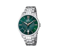 Montre FESTINA pour Homme F20425/7 Acero Clasico Boîtier en Acier Inoxydable Gris Bracelet en Acier Inoxydable Gris