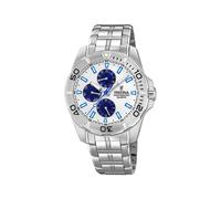 Montre FESTINA pour Homme F20445/1 Multifuncion Boîtier en Acier Inoxydable Gris Bracelet en Acier Inoxydable Gris
