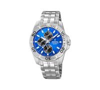 Montre FESTINA pour Homme F20445/4 Multifuncion Boîtier en Acier Inoxydable Gris Bracelet en Acier Inoxydable Gris