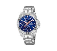 Montre FESTINA pour Homme F20445/5 Multifuncion Boîtier en Acier Inoxydable Gris Bracelet en Acier Inoxydable Gris