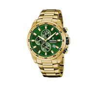 Montre Homme Festina - F20541/3 - Chrono Sport - Cadran vert 45.05mm - Etanche 100m - Acier Plaqué or