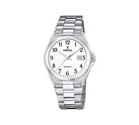 Montre FESTINA pour Homme F20552/1 Acero Clasico Boîtier en Acier Inoxydable Gris Bracelet en Acier Inoxydable Gris