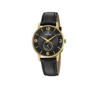 Montre Festina Retro Dorée Noir