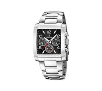 Montre FESTINA pour Homme F20652/3 Timeless Chronograph Boîtier en Acier Inoxydable Gris Bracelet en Acier Inoxydable Gris