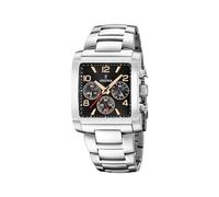 Montre FESTINA pour Homme F20652/4 Timeless Chronograph Boîtier en Acier Inoxydable Gris Bracelet en Acier Inoxydable Gris
