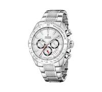Montre FESTINA pour Homme F20668/1 Timeless Chronograph Boîtier en Acier Inoxydable Gris Bracelet en Acier Inoxydable Gris