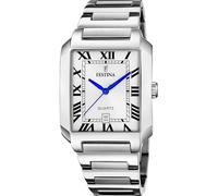 Montre FESTINA pour Homme F20677/1 on The Square Boîtier en Acier Inoxydable Gris Bracelet en Acier Inoxydable Gris