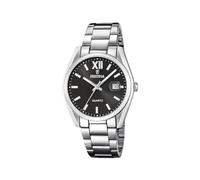 Montre FESTINA pour Homme F20683/6 Acero Clasico Boîtier en Acier Inoxydable Gris Bracelet en Acier Inoxydable Gris