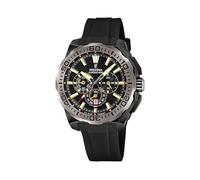 Montre FESTINA pour Homme F20726/3 Chrono Bike Boîtier en Acier Inoxydable Noir Bracelet en Caoutchouc Noir