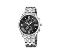 Montre FESTINA pour Homme F6854/8 Timeless Chronograph Boîtier en Acier Inoxydable Gris Bracelet en Acier Inoxydable Gris