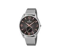 Montre FESTINA pour Homme F6869/3 Acero Clasico Boîtier en Acier Inoxydable Gris Bracelet en Acier Inoxydable Gris
