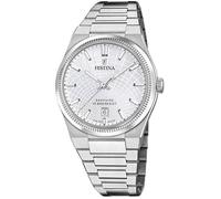 Montre Festina RIVE COLLECTION F20051/1 pour hommes - Bracelet en cuir noir - Etanche 5 ATM - Mouvement quartz