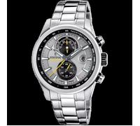 Festina Montre Timeless Chronograph Acier inoxydable 10 ATM Quartz
