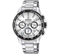Montre Festina Timeless Quartz Argent Cadran F20560-1 100M Pour Des Hommes