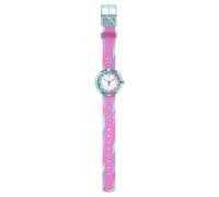 Montre fille - FLIK FLAK - Flip It Pink - Rose - Cadran éducatif 31 8 mm - Apprentissage de l'heure