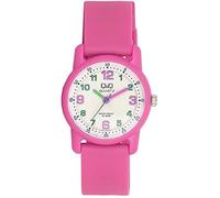 Montre Fille - Q&Q - QVR41J002Y - Quartz - Bracelet en Caoutchouc - Cadran Blanc