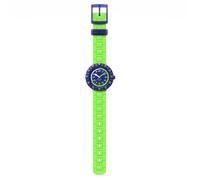 Montre - FLIK FLAK - Neonbrick - Multicolore - Diamètre 36,7 mm - Apprentissage de l'heure