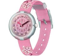 Montre - FLIK FLAK - SPARKLING CHERRY BLOSSOM - 32mm - Étanchéité 30 Atm - Bracelet PET Recyclé