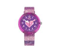 Montre - FLIK FLAK - STRIPY GLITTER - 32mm - Étanchéité 30 Atm - Bracelet en PET Recyclé