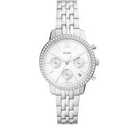 Fossil Montre Neutra pour femmes – mouvement chronographe – bracelet acier inoxydable ou cuir