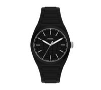 Fossil Everett Homme Montre en Plastique Noire 42MM, FS6175