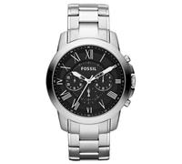 Montre - FOSSIL - Grant FS4736 - Cuir Noir - Étanchéité 5 ATM - Quartz Analogique