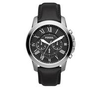 Montre Chronographe Homme Fossil Grant FS4812 noir / noir