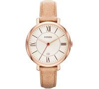 Montre - FOSSIL - Jacqueline ES3487 - Bracelet cuir camel - Couleur marron - Femme