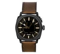 Fossil Montre à affichage analogique – Marron/Noir – Taille One Size