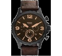 Montre - FOSSIL - Nate JR1487 - Cuir Marron - Quartz - Analogique