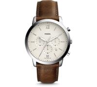 Fossil Homme Chronographe Quartz Montre avec Bracelet en Cuir FS5380