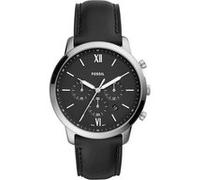 Montre Fossil Neutra Chronograph en acier inoxydable pour homme, FS5452 Noir G