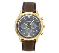 Montre Fossil Neutra Chronographe Cadran Bleu Quartz Décontractée FS6162 Homme