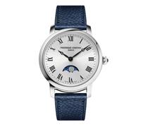 Montre - FREDERIQUE CONSTANT - FC-206RS1S6 - Cuir Bleu - 30 mm - Résistante à l'eau 3 bar