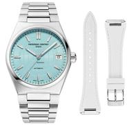 Montre Frédérique Constant - Femmes - FC-303LB2NH6B - Argent Acier inoxydable - 34 mm - Bleu