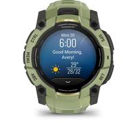 Montre GPS avec bracelet Garmin Amoled Instinct® 3 Vert 3/50 mm