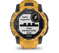 Montre - GARMIN - Instinct 3 Solar - 50 mm - Jaune d'or - Bracelet silicone jaune d'or/gris