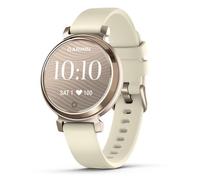 Montre Garmin Lily 2 Cream Gold avec bracelet en silicone blanc coco