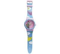 Montre geante barbapapa - horloge murale - ameublement et decoration de chambre enfant G