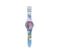 Montre geante Barbapapa - Horloge Murale - Set ameublement et Decoration de Chambre Enfant + 1 Carte Tigre