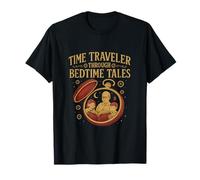 Montre Gousset pour Grand-Parents Time Traveler Bedtime Tales T-Shirt