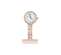 Montre gousset Trixes pour infirmières, en acier or rose, mouvement à quartz, idéale pour les médecins,
