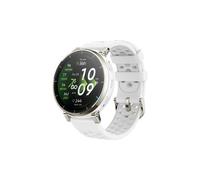 Amazfit Montre connectée Active 3 Premium 45 mm GPS AMOLED 1,32" Saphir 12 jours Aero White