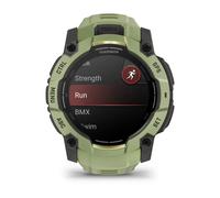 Montre GPS avec bracelet Garmin Amoled Instinct® 3 Vert 3/50 mm
